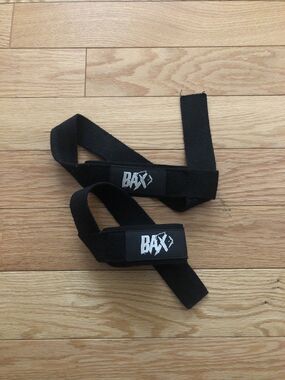 Ekkovision Weight Lifting Straps, Wrist Support for BAX No D Rings
